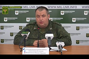Недельный брифинг и.о. Начальника Управления НМ ЛНР полковника Филипоненко М.Ю.
