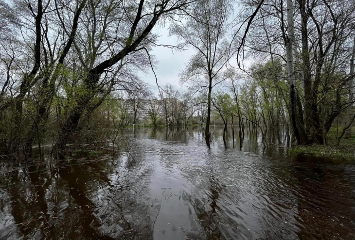 Киев уходит под воду